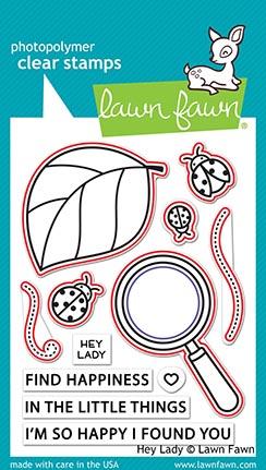 Lawn Fawn - Hey Lady - Lawn Cuts