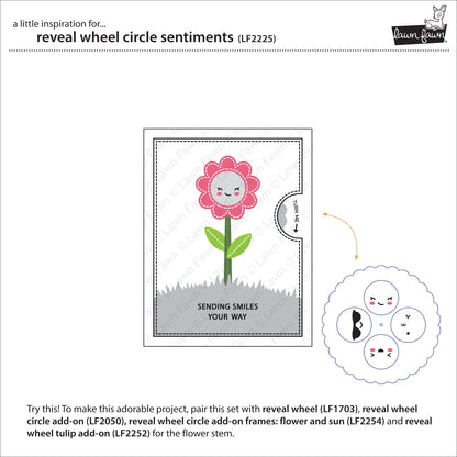 Lawn Fawn - Reveal Wheel Circle Sentiments