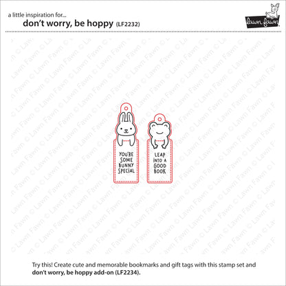 Lawn Fawn - Don't Worry, Be Hoppy