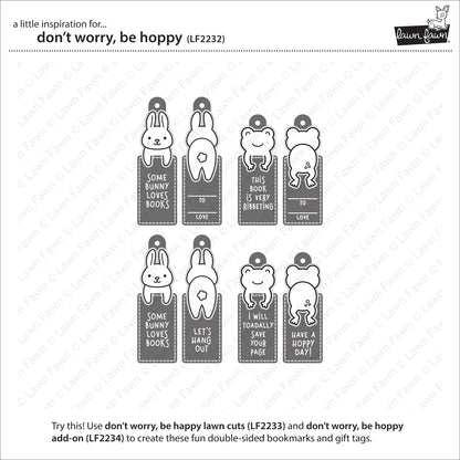 Lawn Fawn - Don't Worry, Be Hoppy