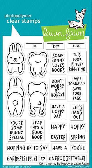 Lawn Fawn - Don't Worry, Be Hoppy