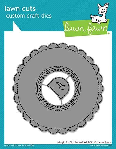 Lawn Fawn - Magic Iris Scalloped Add-On