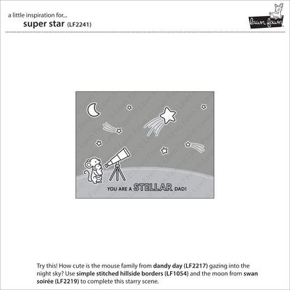 Lawn Fawn - Super Star