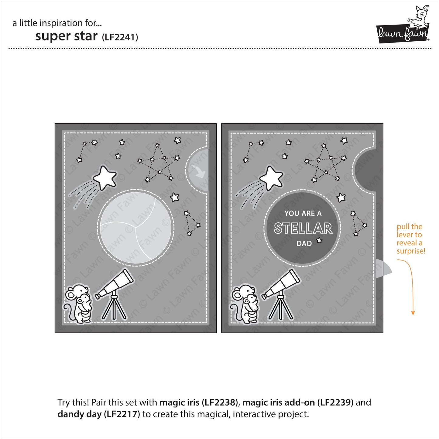 Lawn Fawn - Super Star