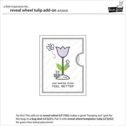 Lawn Fawn - Reveal Wheel Tulip Add-On