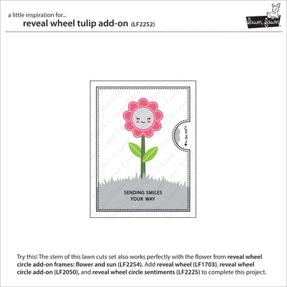 Lawn Fawn - Reveal Wheel Tulip Add-On
