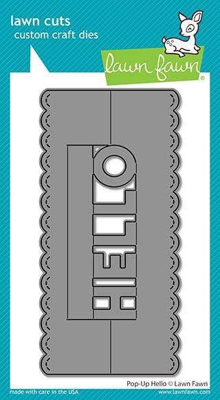 Lawn Fawn - Pop-Up Hello