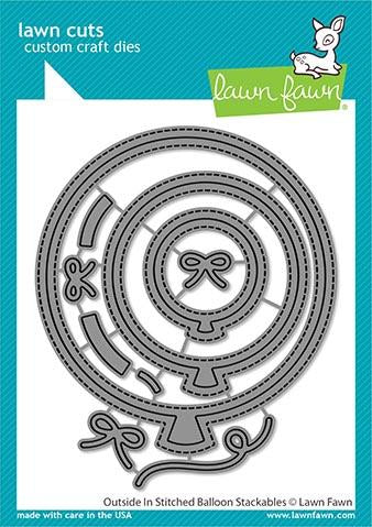 Lawn Fawn - Outside In Stitched Balloon Stackables