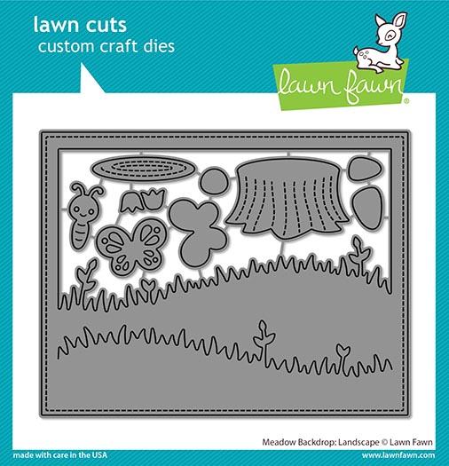Lawn Fawn - Meadow Backdrop: Landscape