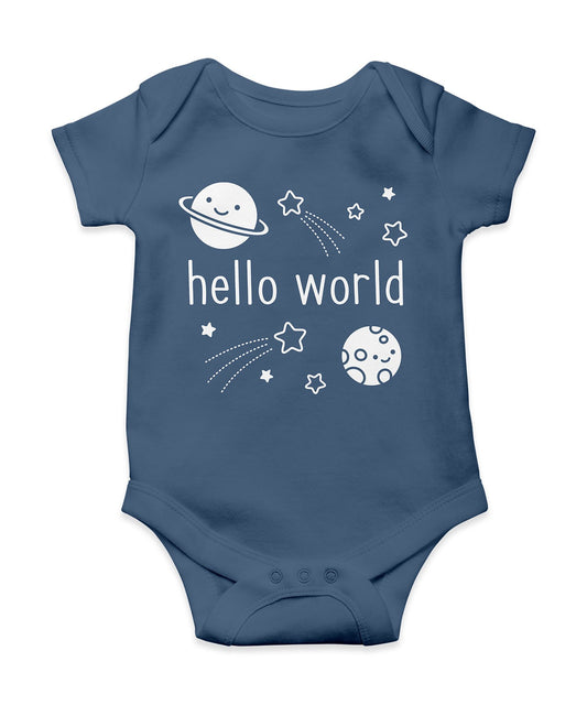 Lawn Fawn - Hello World Onesie (6 - 12 Months)