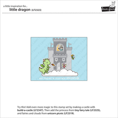 Lawn Fawn - Little Dragon