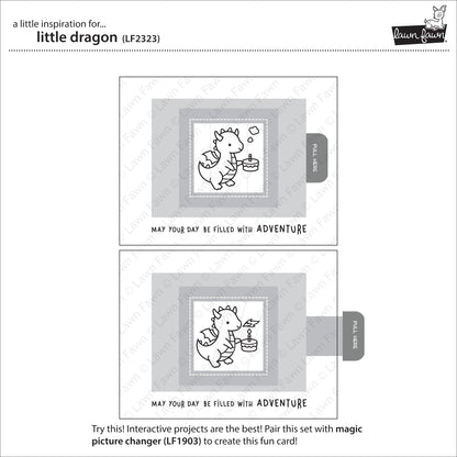Lawn Fawn - Little Dragon