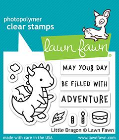 Lawn Fawn - Little Dragon