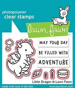 Lawn Fawn - Little Dragon - Lawn Cuts