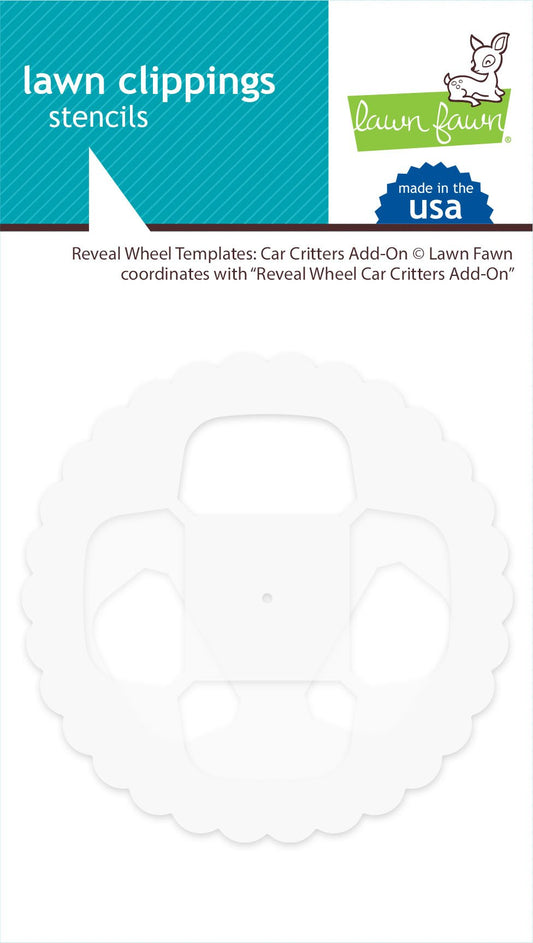 Lawn Fawn - Reveal Wheel Templates: Car Critters Add-On