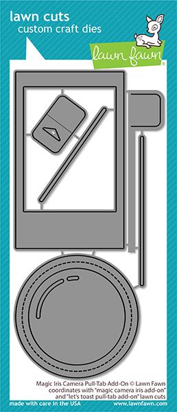Lawn Fawn - Magic Iris Camera Pull-Tab Add-On