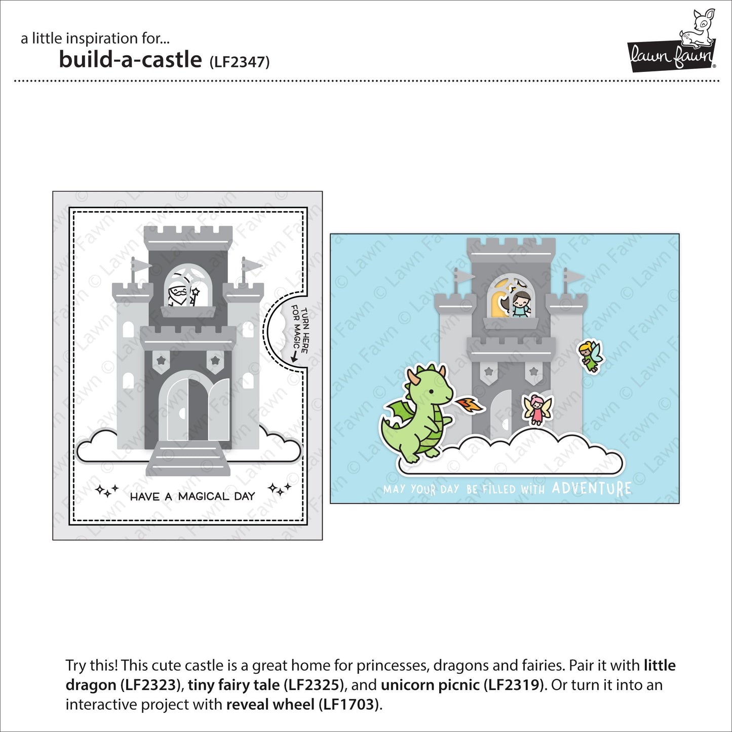 Lawn Fawn - Build-a-Castle