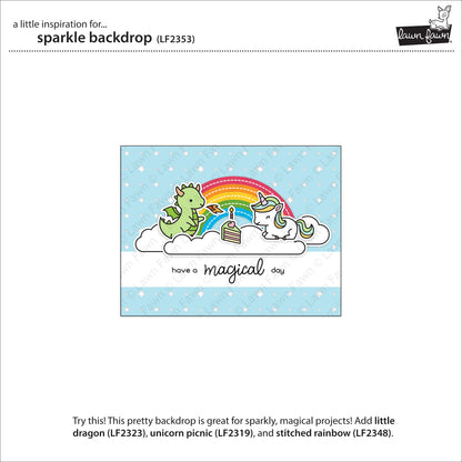 Lawn Fawn - Sparkle Backdrop