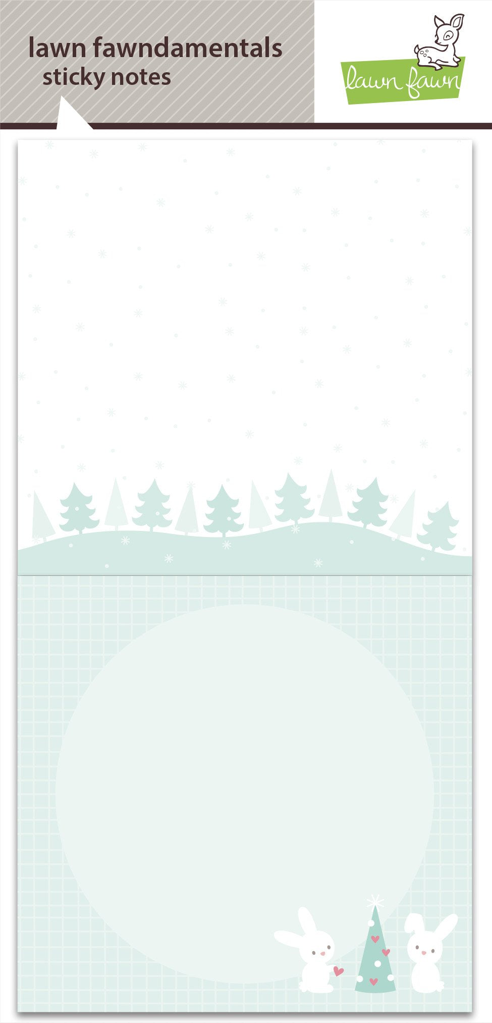 Lawn Fawn - Let It Snow Sticky Notes