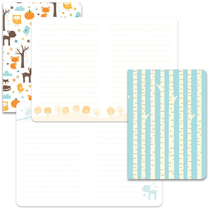 Lawn Fawn - Into The Woods Remix - Mini Notebooks