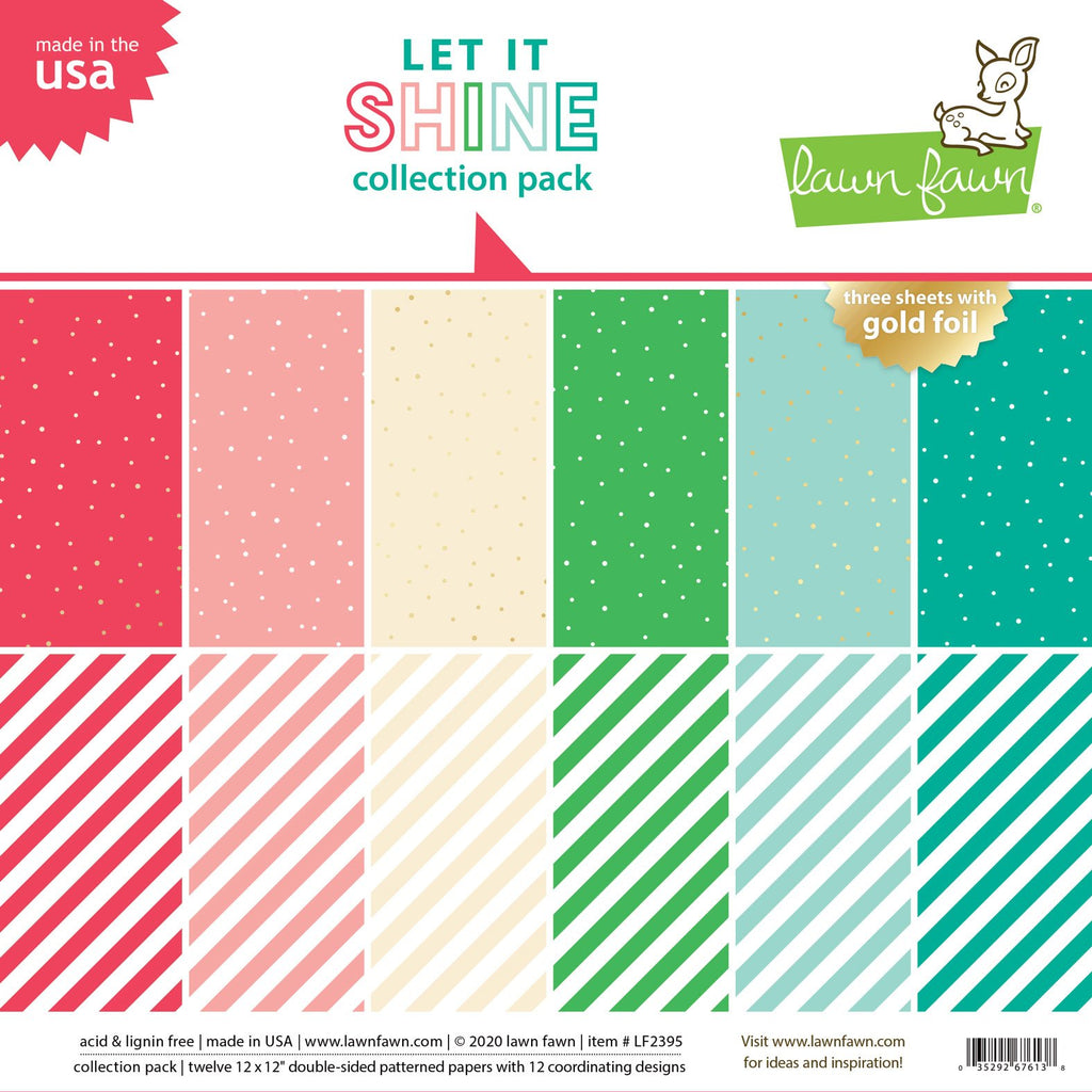Lawn Fawn - Let It Shine Collection Pack 12x12"