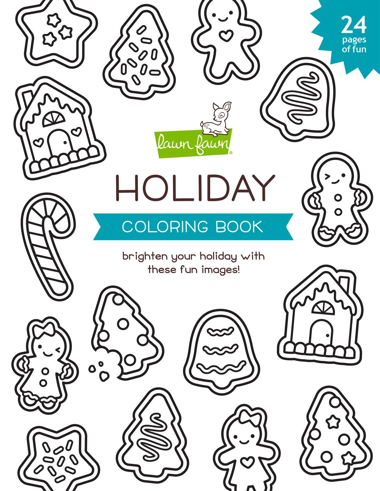Lawn Fawn - Holiday Coloring Book