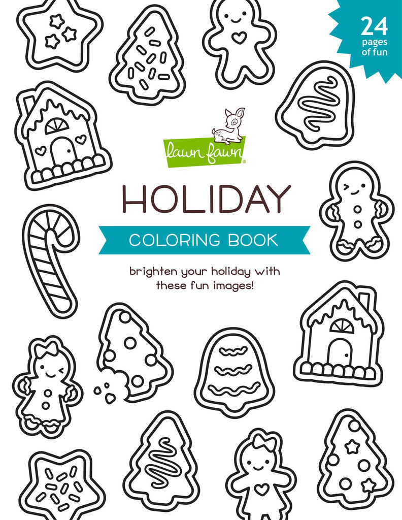 Lawn Fawn - Holiday Coloring Book