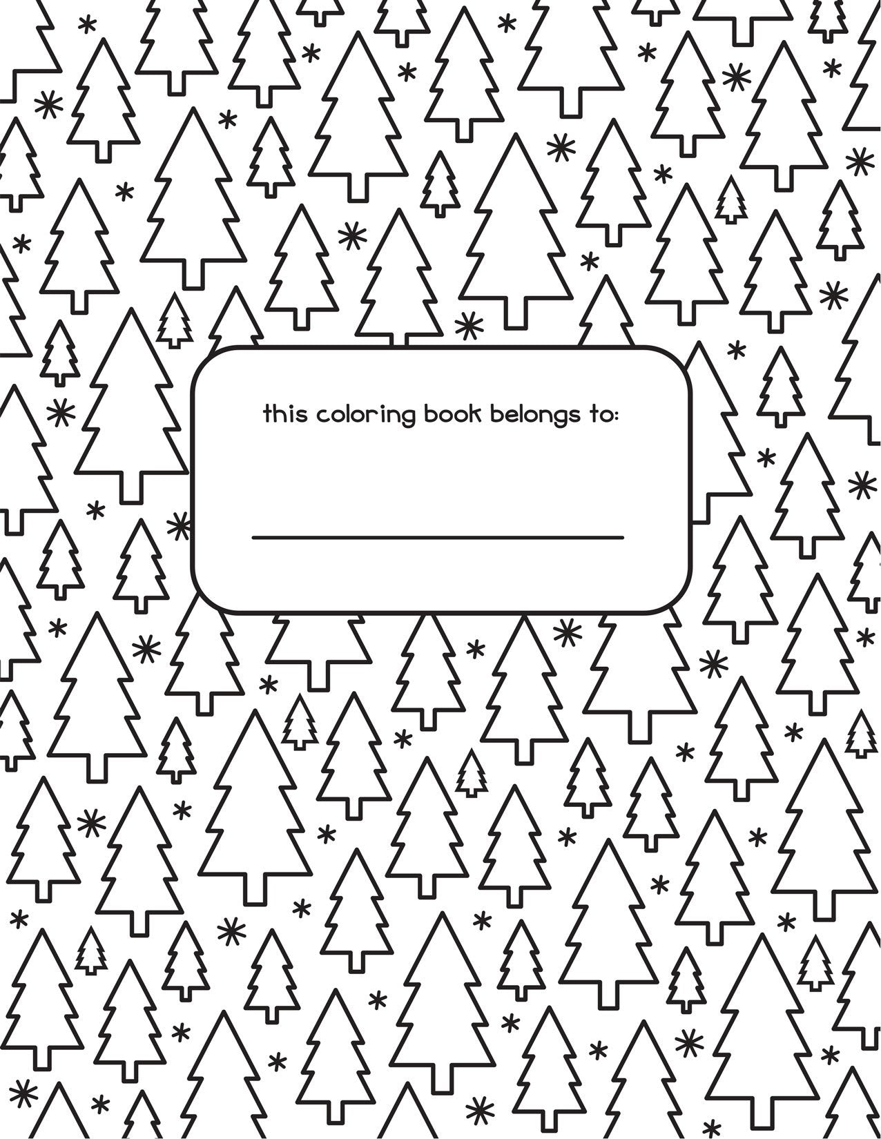 Lawn Fawn - Holiday Coloring Book