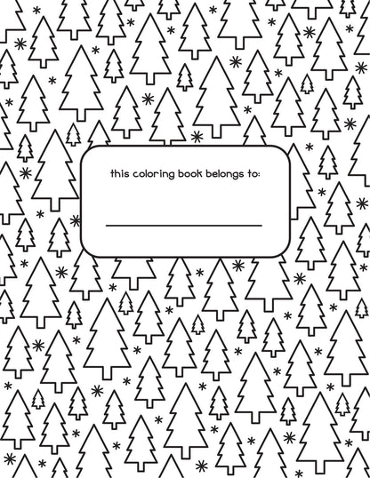 Lawn Fawn - Holiday Coloring Book