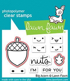 Lawn Fawn - Big Acorn - Lawn Cuts