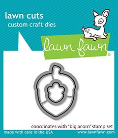 Lawn Fawn - Big Acorn - Lawn Cuts