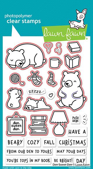 Lawn Fawn - Den Sweet Den - Lawn Cuts