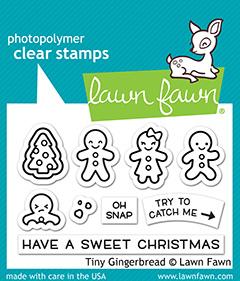 Lawn Fawn - Tiny Gingerbread