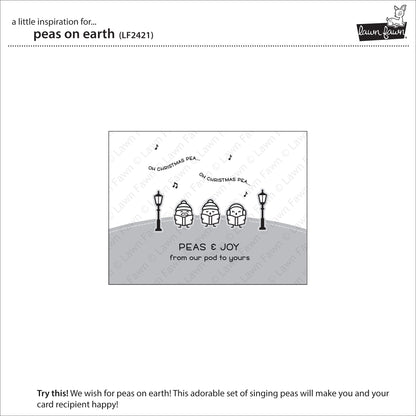 Lawn Fawn - Peas On Earth