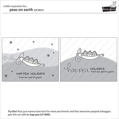 Lawn Fawn - Peas On Earth