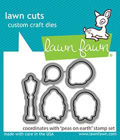 Lawn Fawn - Peas On Earth - Lawn Cuts