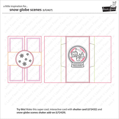Lawn Fawn - Snow Globe Scenes