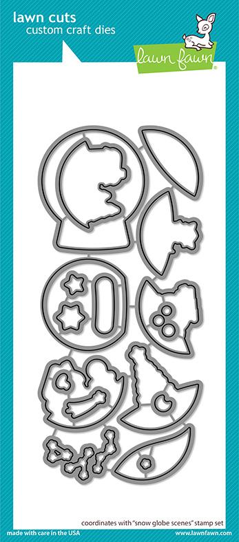 Lawn Fawn - Snow Globe Scenes - Lawn Cuts