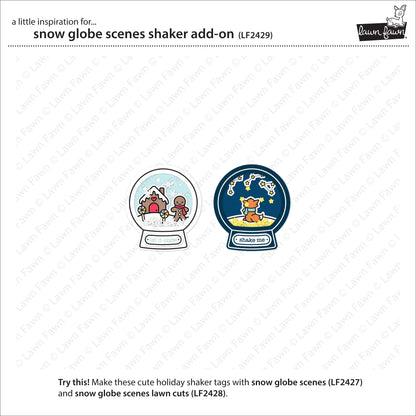 Lawn Fawn - Snow Globe Scenes Shaker Add-On