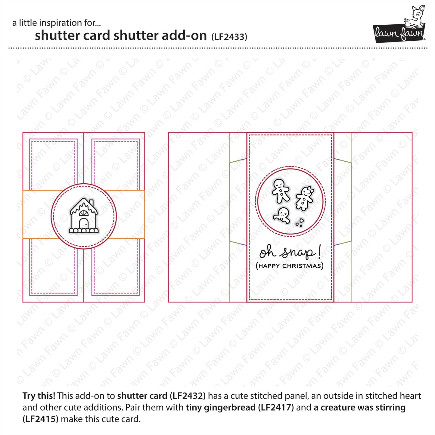 Lawn Fawn - Shutter Card Add-On