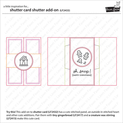 Lawn Fawn - Shutter Card Add-On