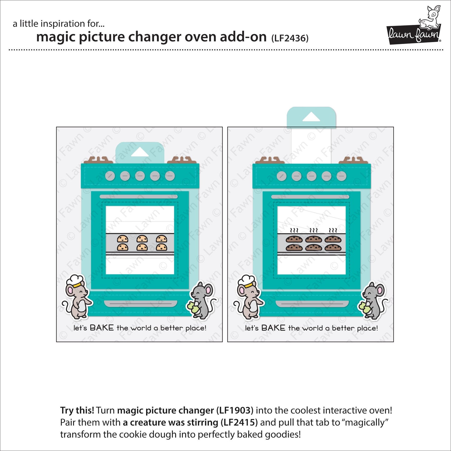 Lawn Fawn - Magic Picture Changer Oven Add-On