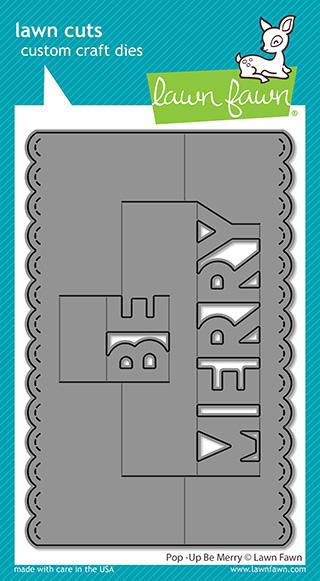 Lawn Fawn - Pop-Up Be Merry