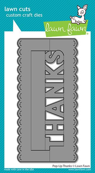 Lawn Fawn - Pop-Up Thanks