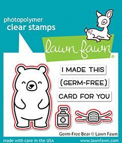 Lawn Fawn - Germ-Free Bear - Lawn Cuts