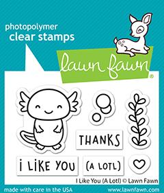 Lawn Fawn - I Like You (A Lotl)