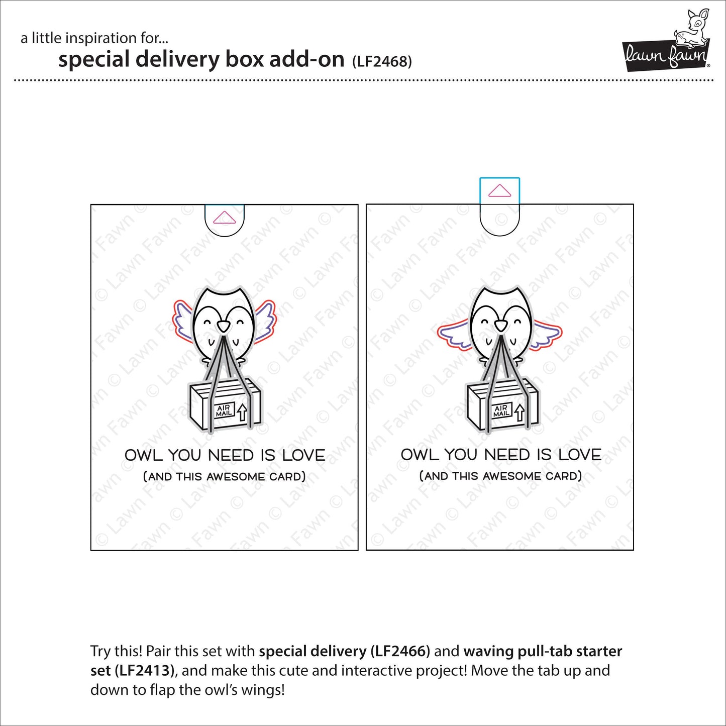 Lawn Fawn - Special Delivery Box Add-On