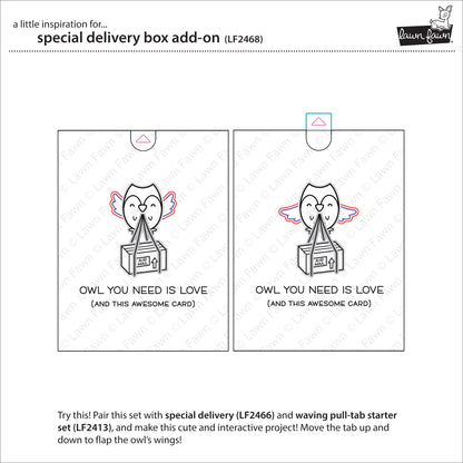 Lawn Fawn - Special Delivery Box Add-On