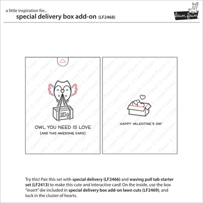 Lawn Fawn - Special Delivery Box Add-On