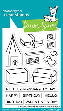Lawn Fawn - Special Delivery Box Add-On
